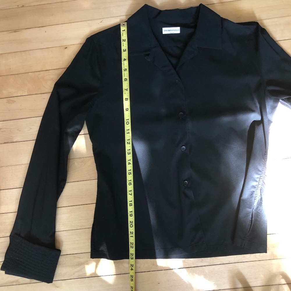 Emporio Armani Black Women's Blouse - Picture 9 of 13